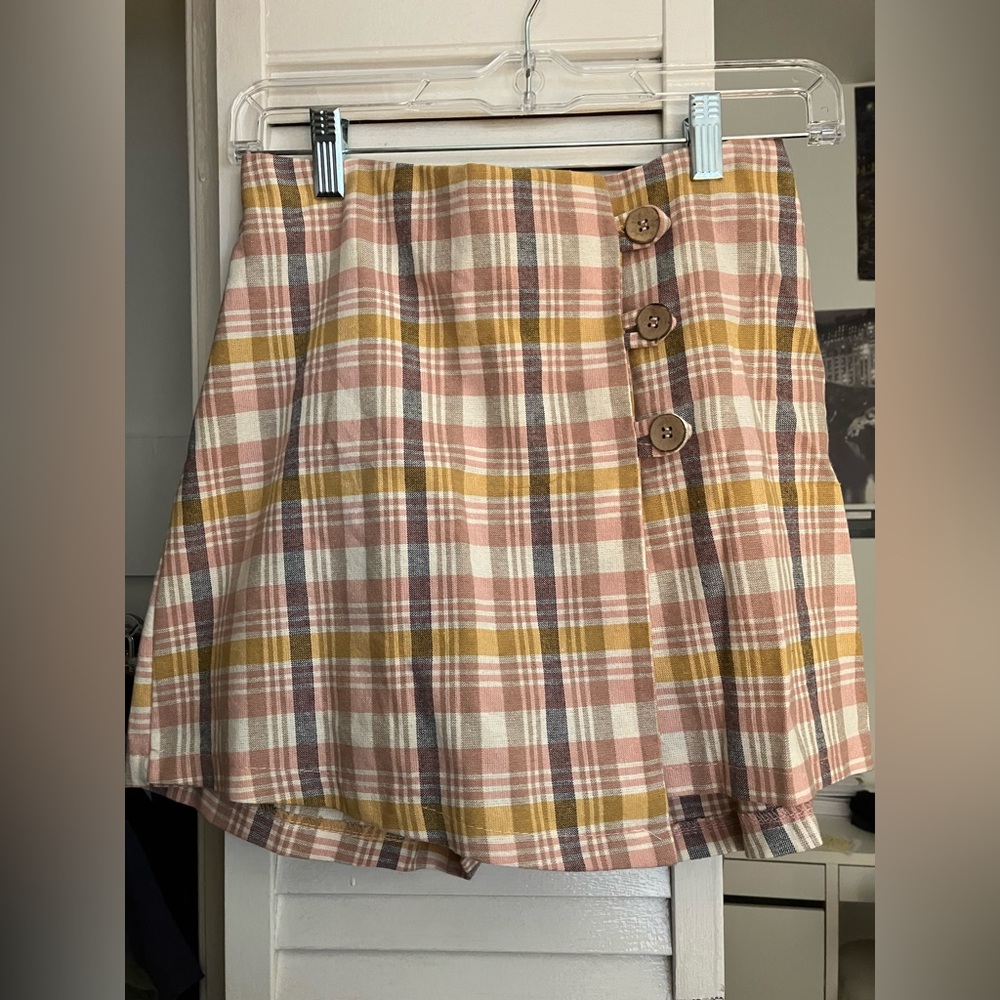 Nastygal Plaid Skort